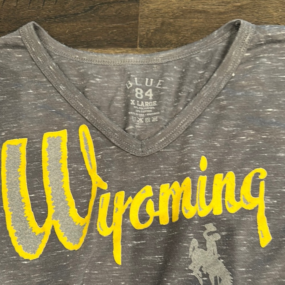 Get your Cowgirl on! Blue 84 Gray Wyoming Tee
NWOT - Picture 2 of 5